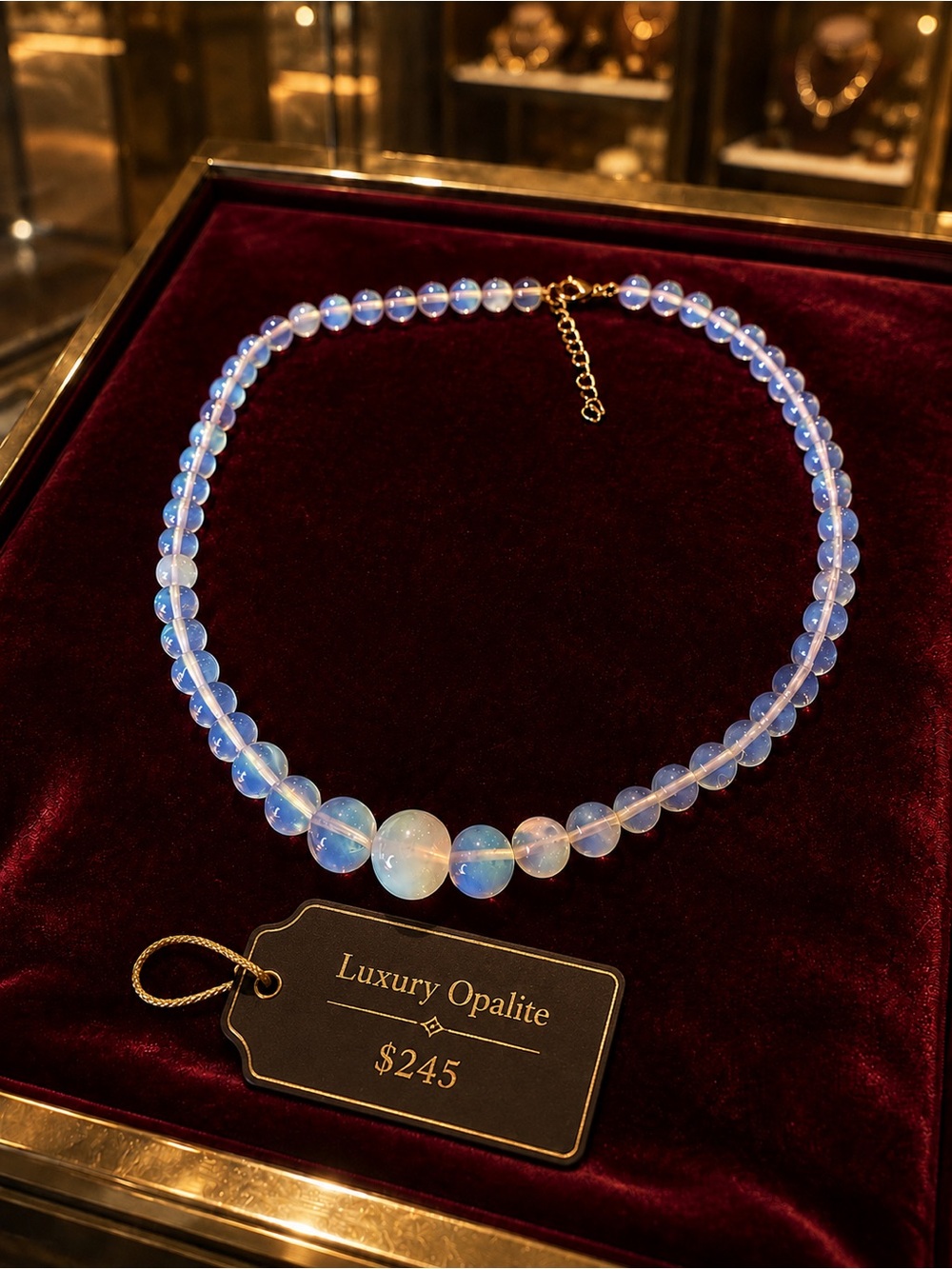 Gorgeous Opalite Necklace 18-20 Inches